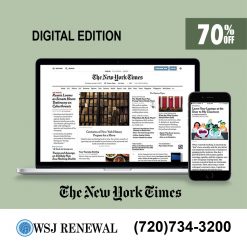 New York Times Digital Subscription for 2 Years with a 70% Off