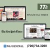 New York Times and Financial Times Digital Subscription at 77%