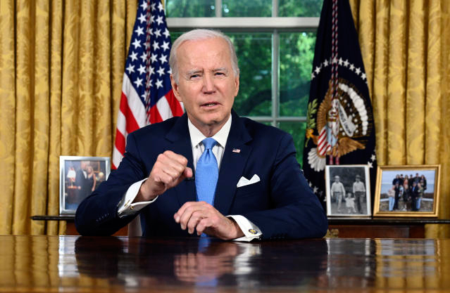 Biden Celebrates Debt Limit Deal in Landmark Oval Office Address - wsjrenewal