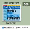 The Barron's Newspaper Subscription at 50% Off